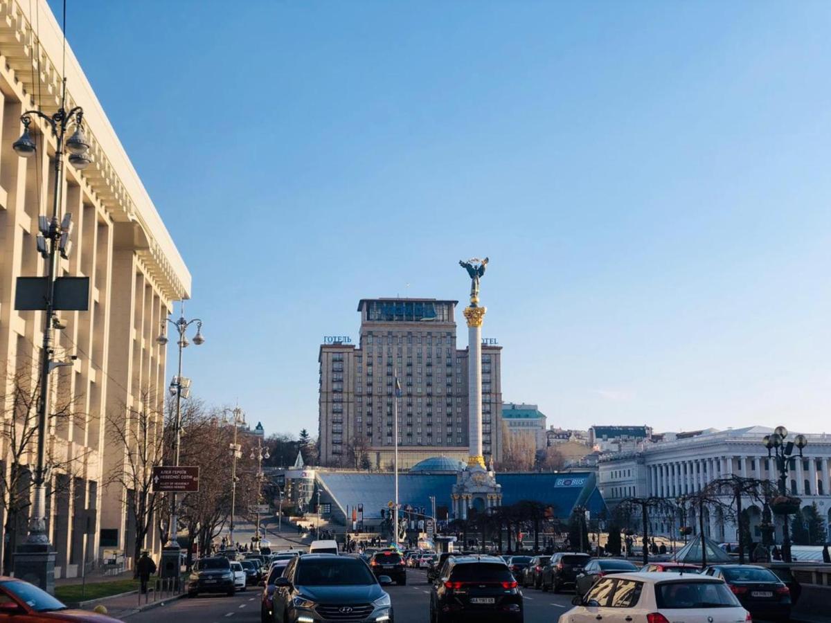 Amazing View Of Maydan! Daire Kiev Dış mekan fotoğraf